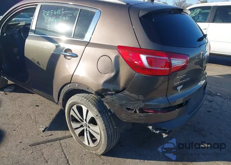 2013 Kia Sportage Ex z USA, uszkodzony, nr VIN KNDPC3A25D7418459